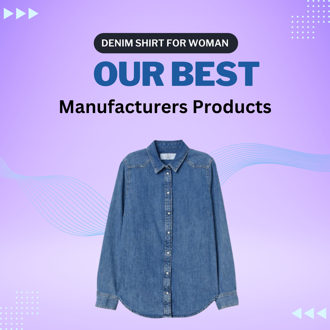 Denim Shirt For Woman